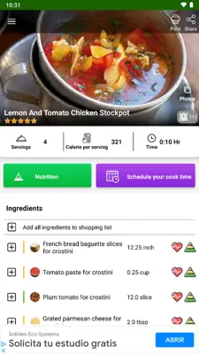 Chinese Recipes android App screenshot 3